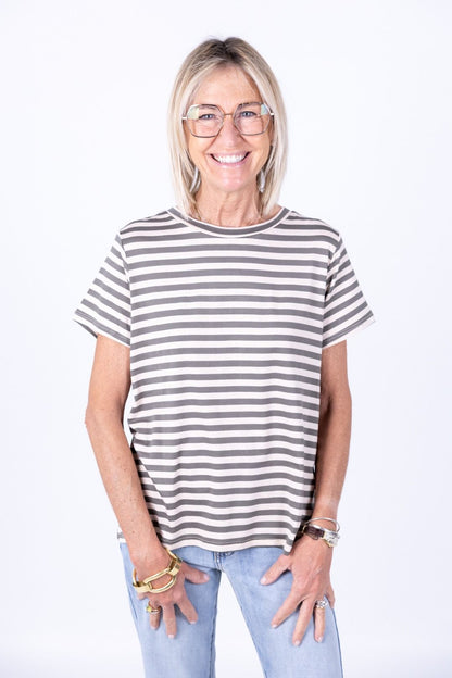 Novepuntouno - T-shirt righe