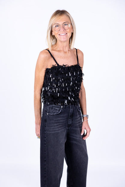 Le Streghe - Top Paillettes