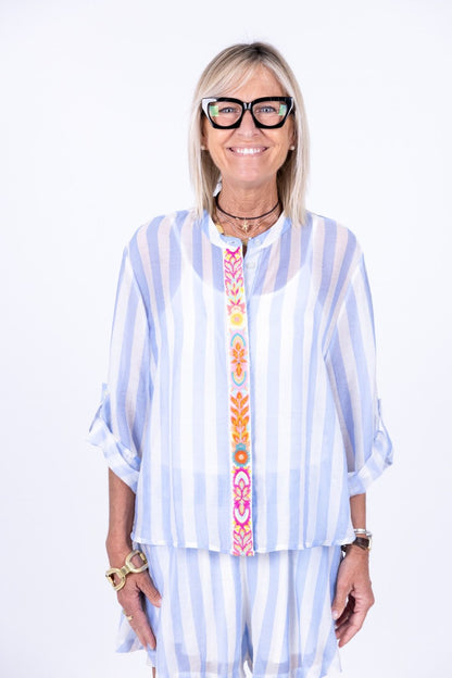 Tensione in - Camicia cotone