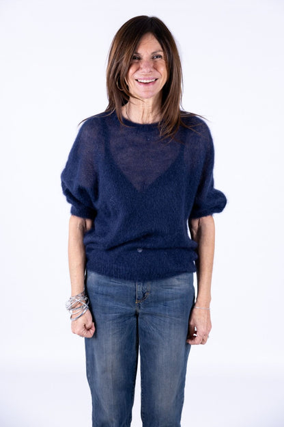 Amoré - Maglia Kid Mohair m/c