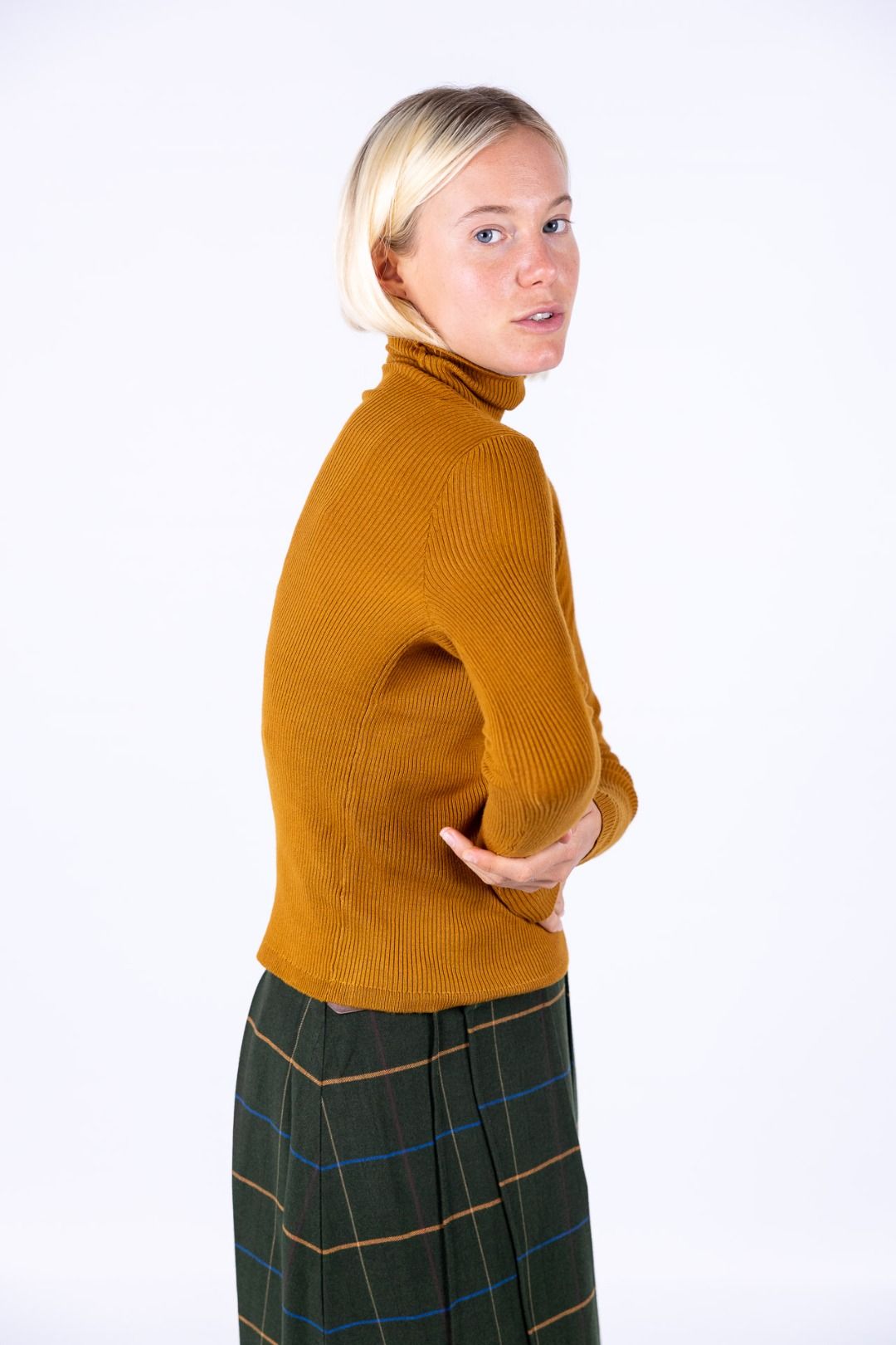 Surkana - Maglia lupetto costine