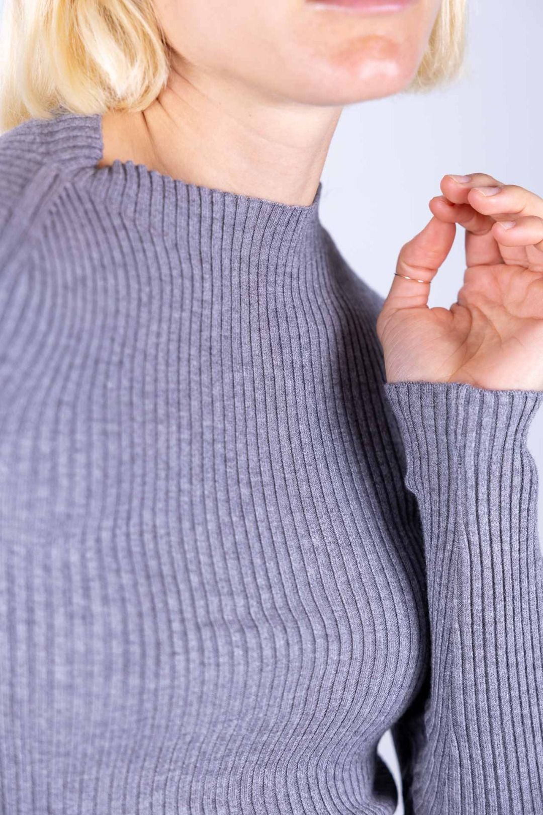 Susy Mix - Maglia lupetto costina