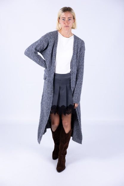 Susy Mix - Cardigan con treccia
