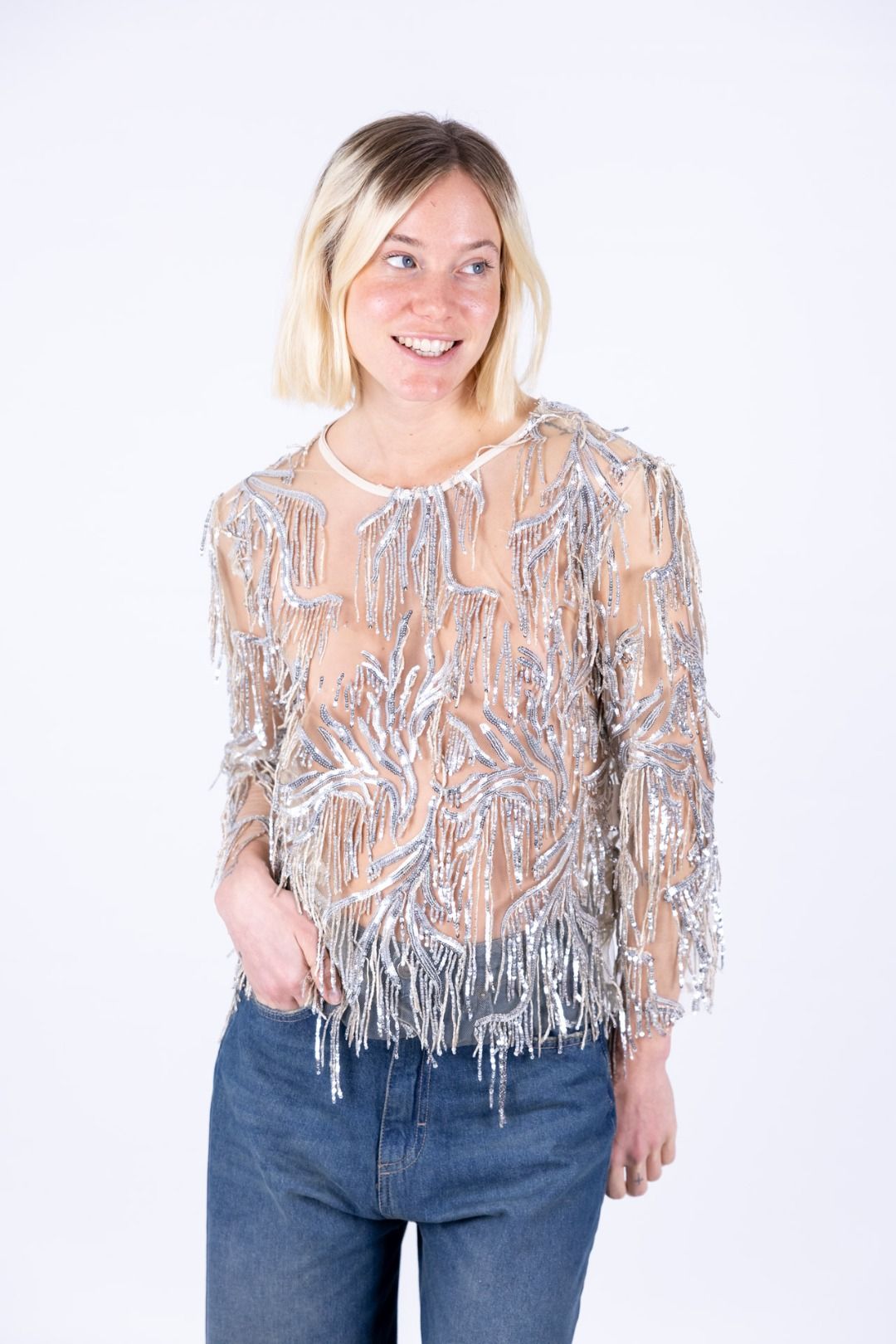 Tensione in - Maglia paillettes variante unica