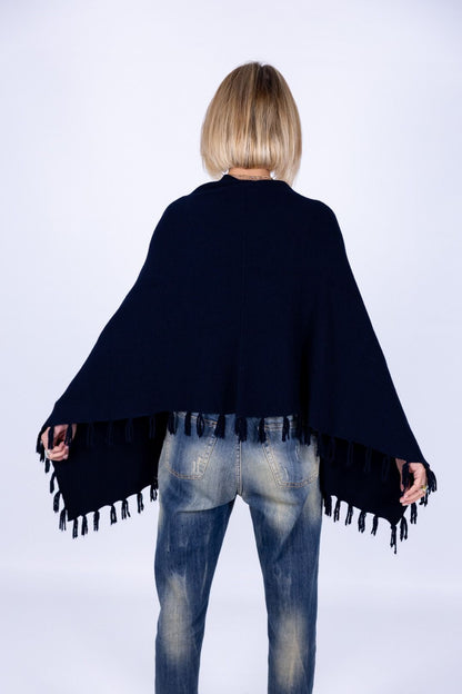 Arvs - Poncho con frange