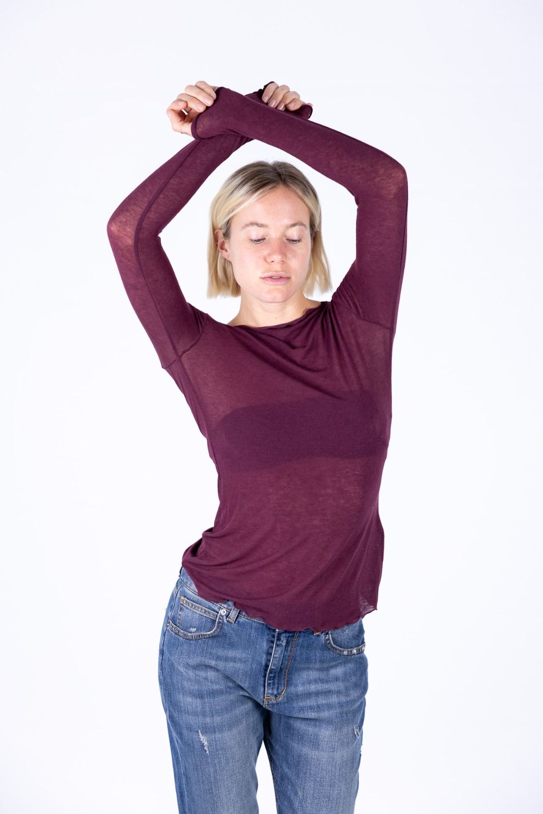 Tensione in - Maglia barca misto cachemire