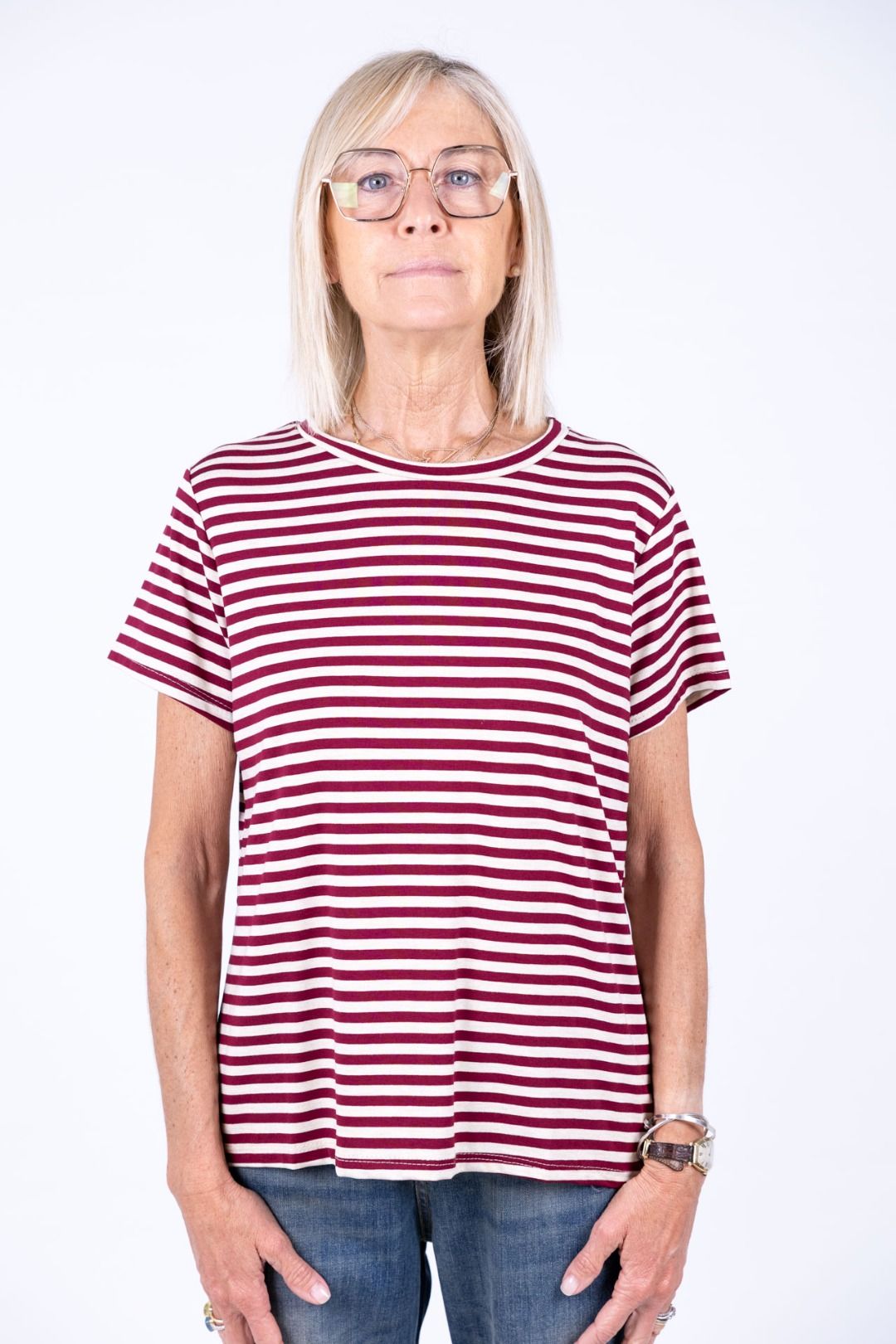 Novepuntouno - T-shirt righe