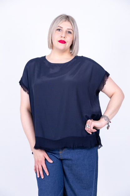 Dejavu - Blusa frange