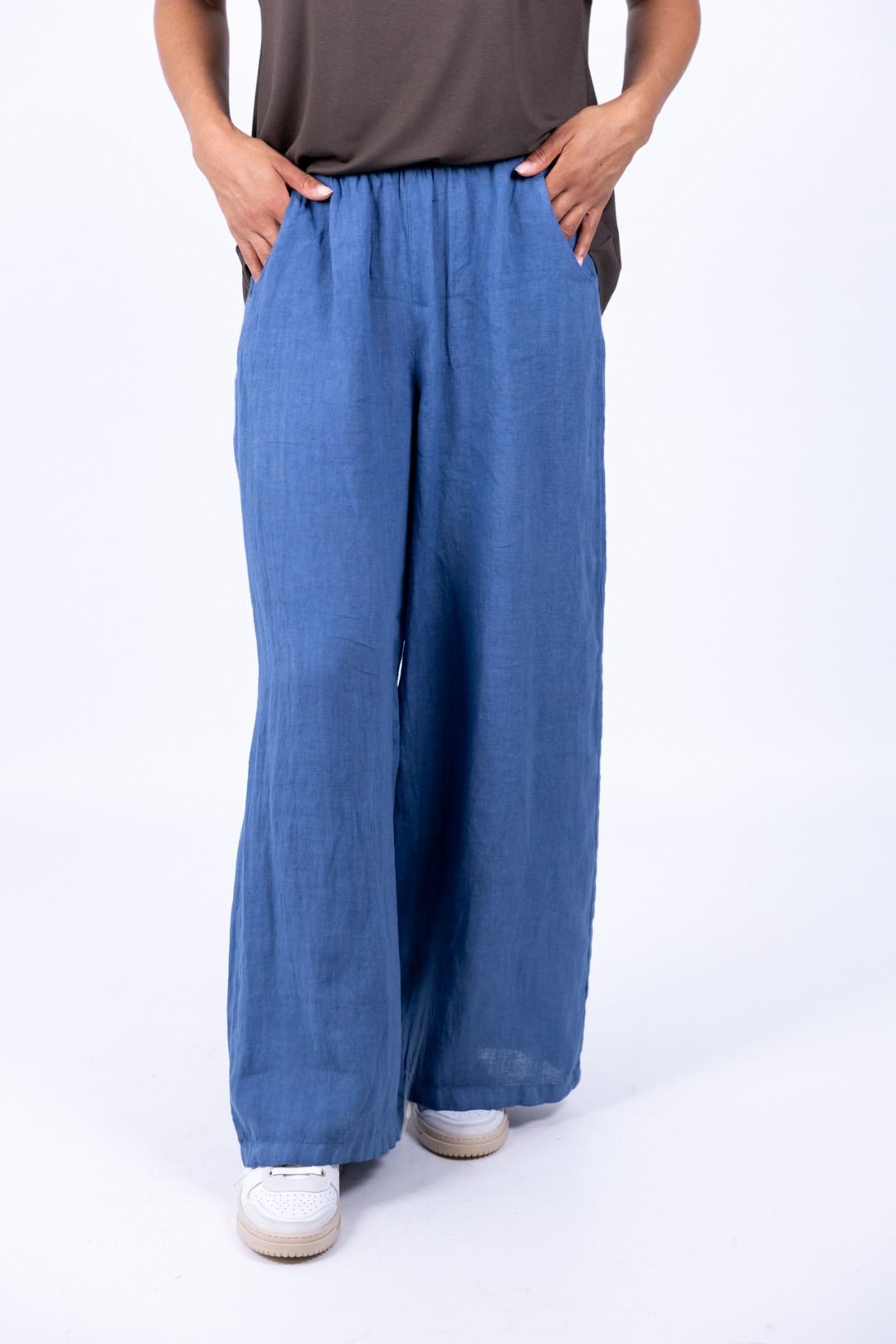 Le streghe - Pantaloni Palazzo in Lino