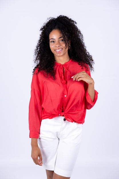 Tensione in - Camicia mussola