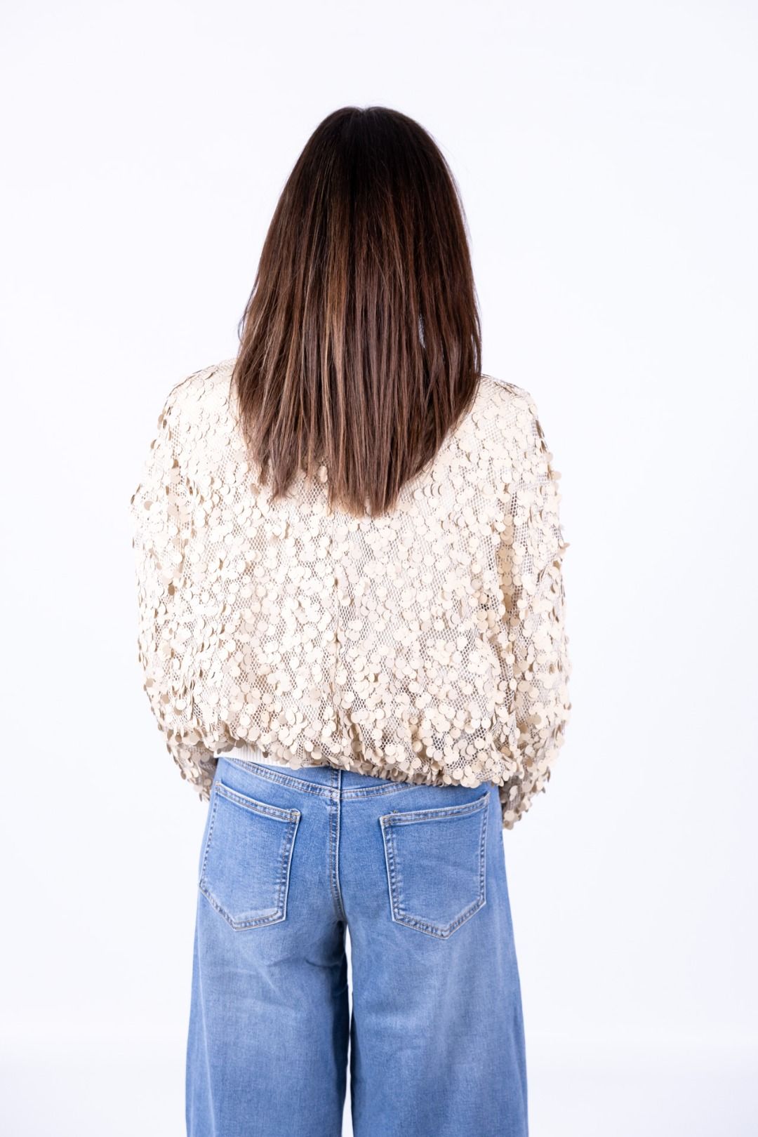 HaveOne - Bomber paillettes