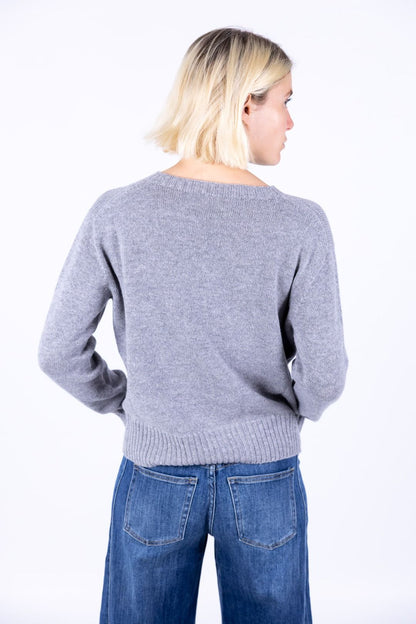 Nhoi Lab - Maglia con taschine girocollo