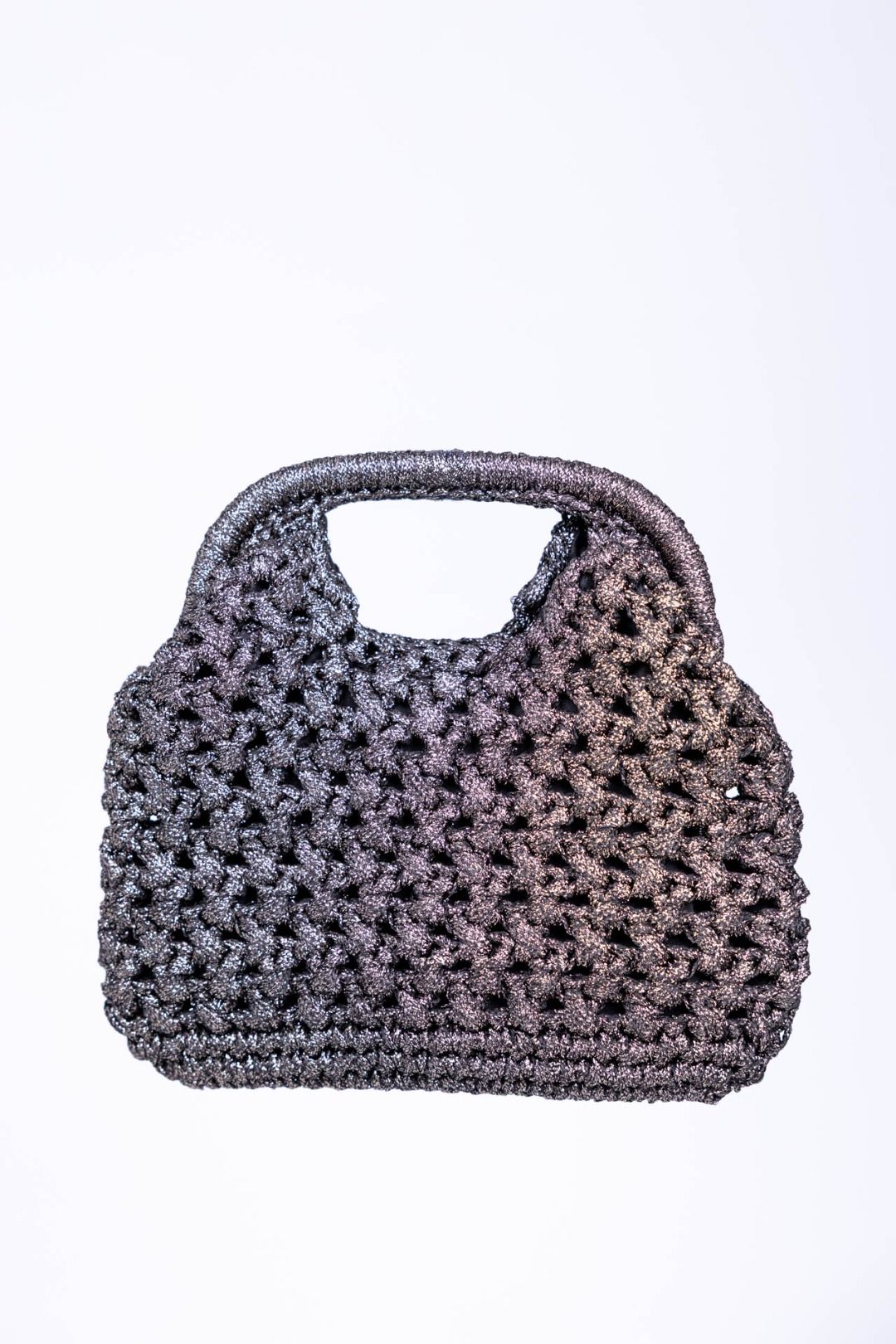 Gulp - Borsa intrecciata lurex