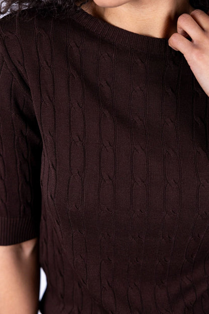 Novepuntouno - Maglia treccine