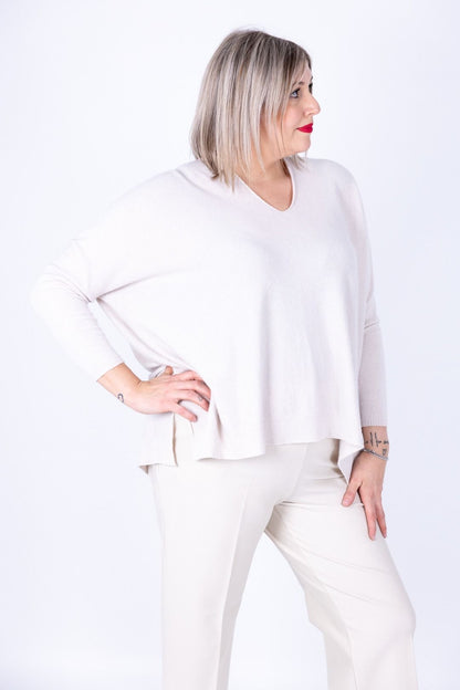 Susy Star - Maglia goccia scollo