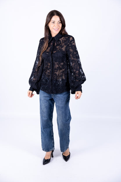 HaveOne - Camicia pizzo