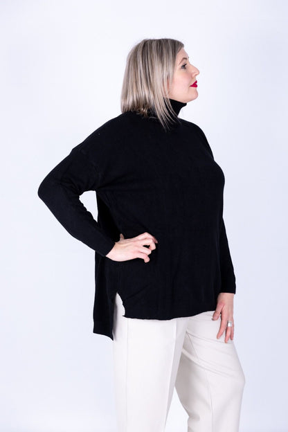 Susy Star - Maglia collo alto Over