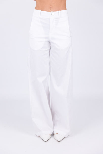Imperial - Pantalone palazzo elasticizzato