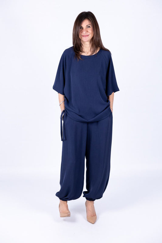 Tensione In - Completo casacca con coulisse e pantalone