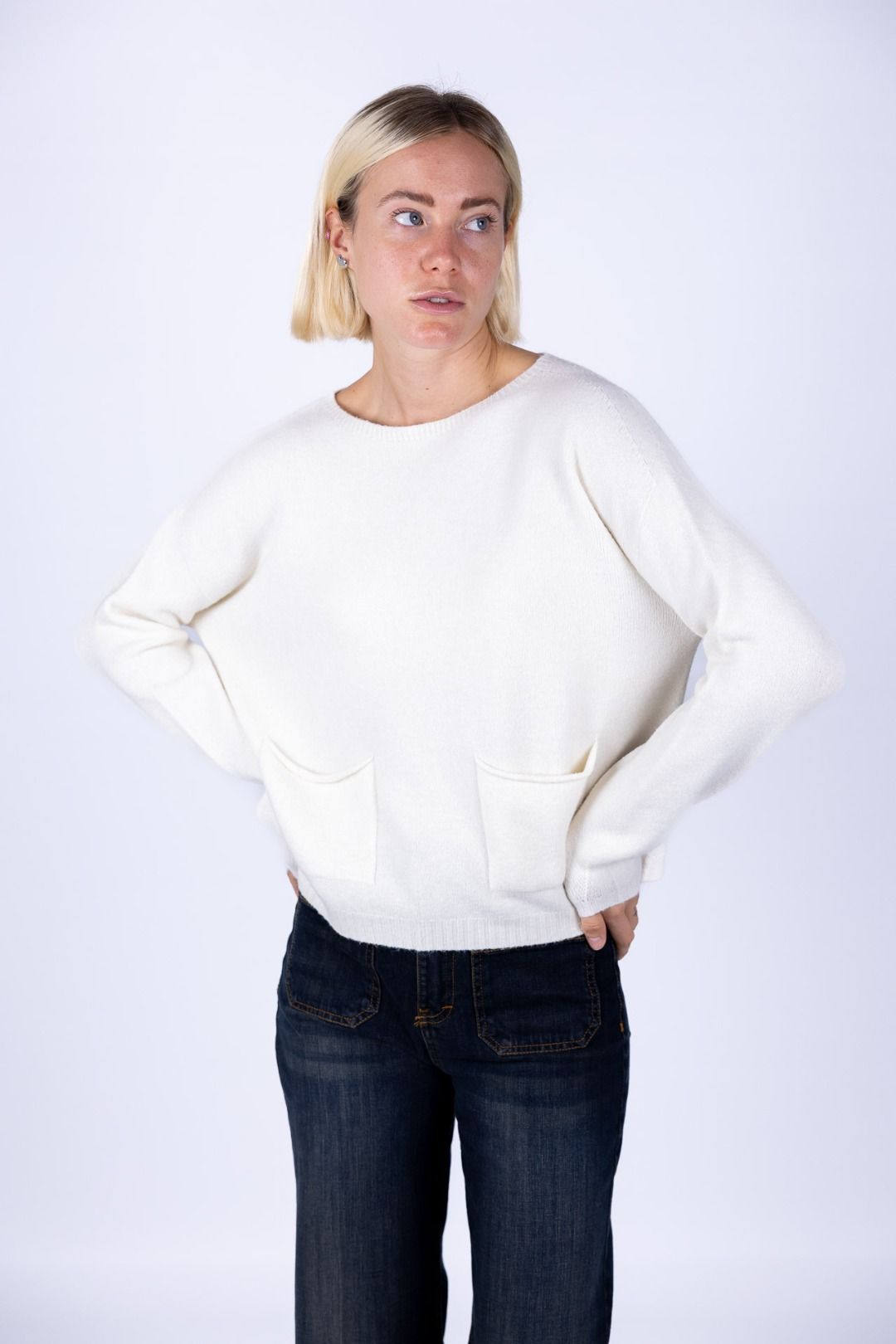 Susy Mix - Maglia con taschine