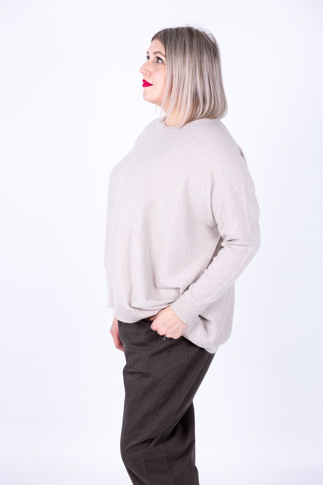 Susy Star - Maglia barca con lurex