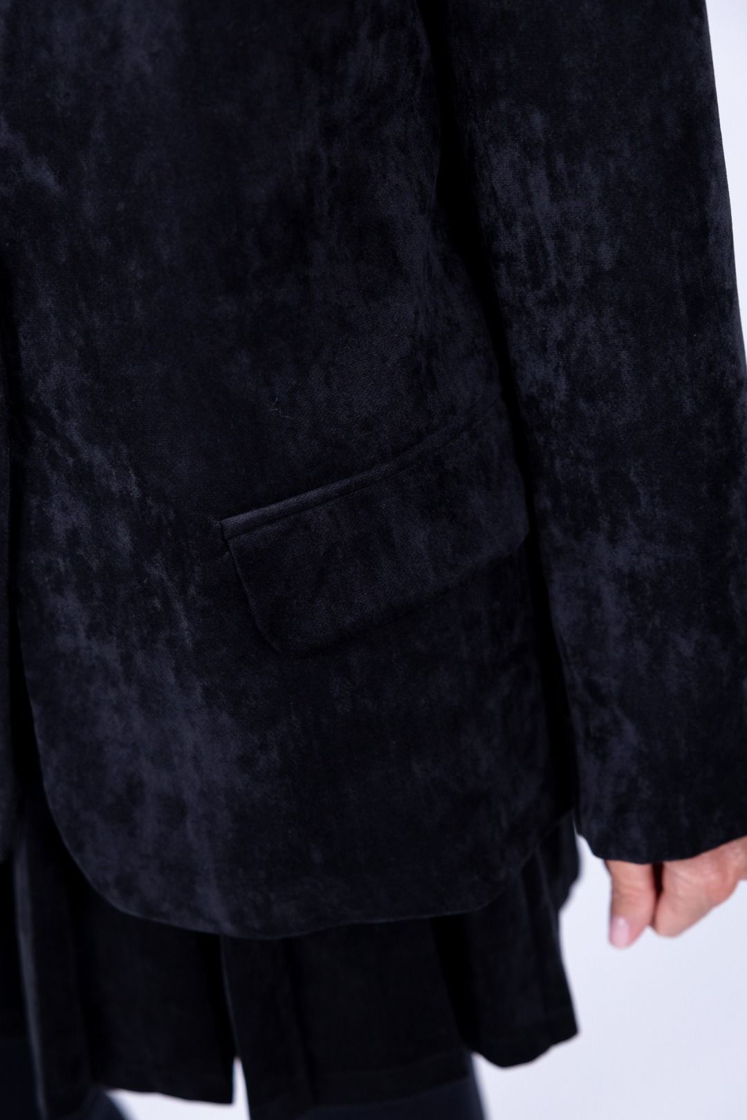 Susy Mix - Giacca di velluto liscio