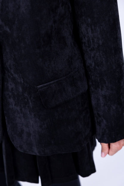 Susy Mix - Giacca di velluto liscio