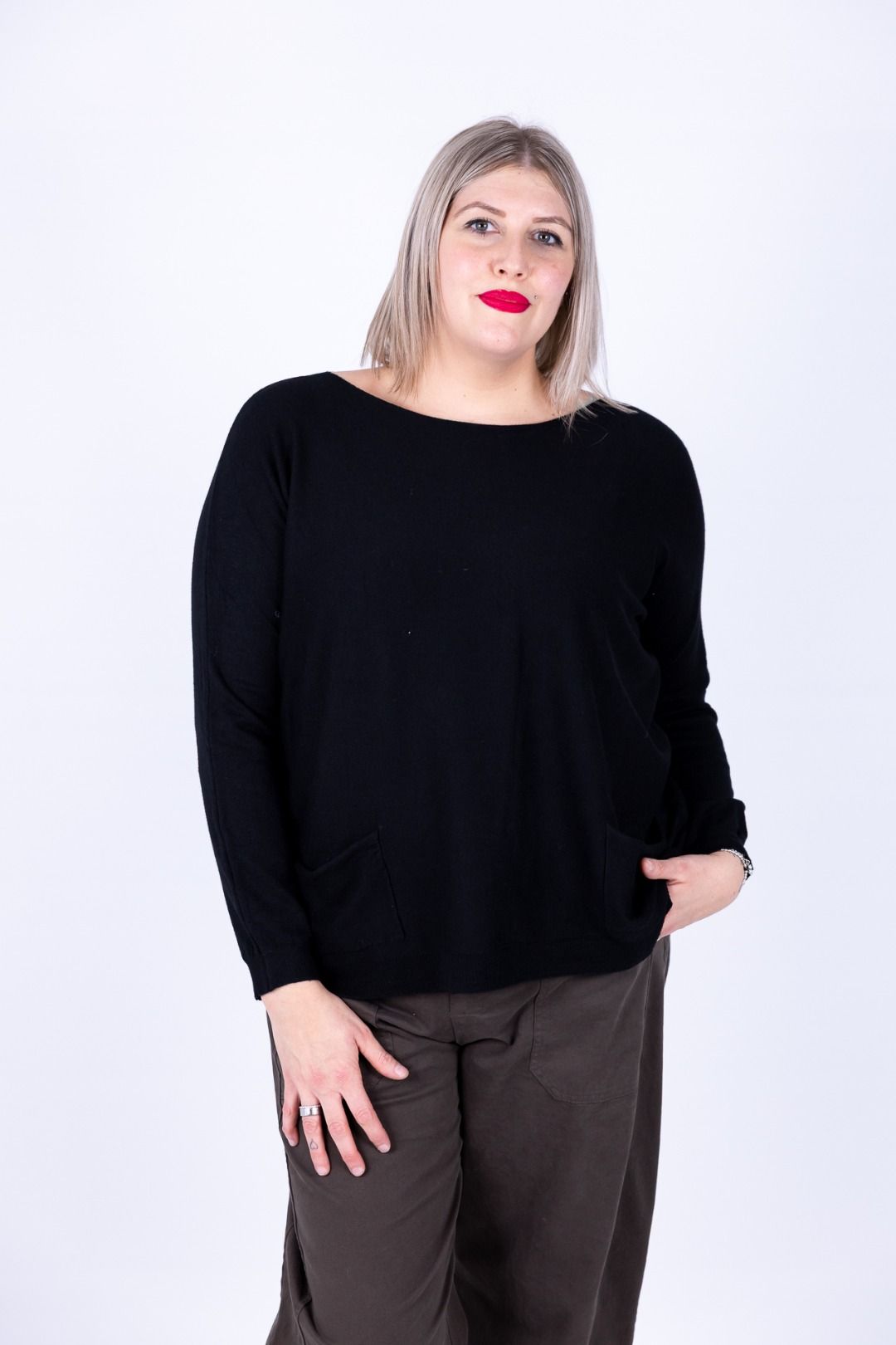 Susy Star - Maglia barca con tasche