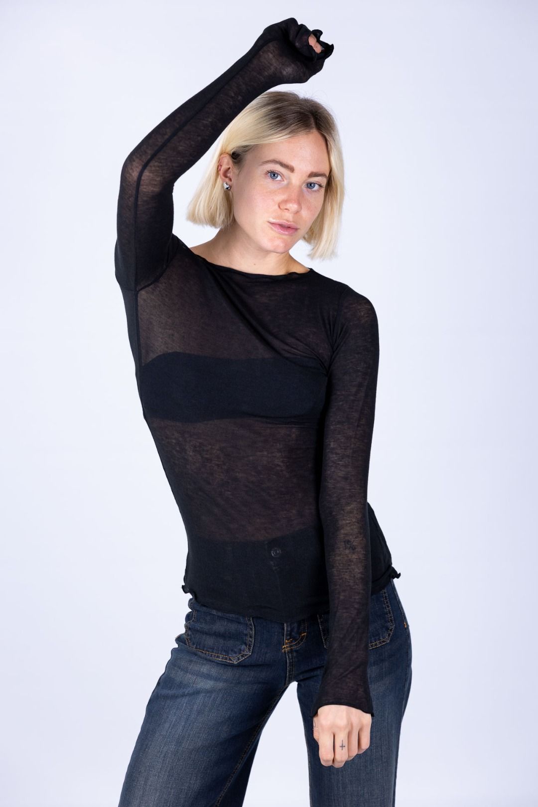 Tensione in - Maglia barca misto cachemire