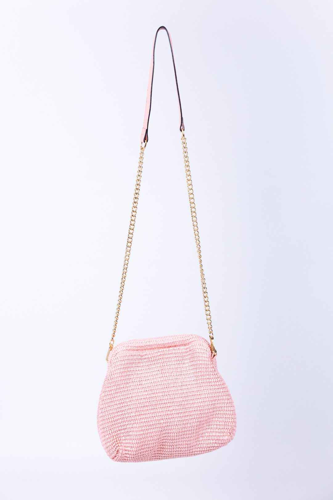 Gulp - Borsa in raffia con chiusura magnetica