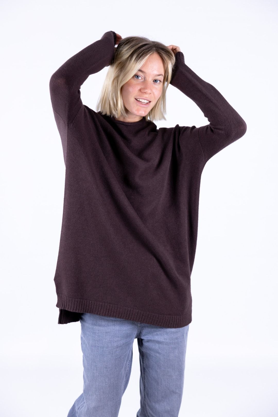 Susy Mix - Maglia Over in viscosa