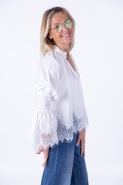 HaveOne - Camicia pizzo