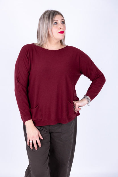 Susy Star - Maglia barca con tasche