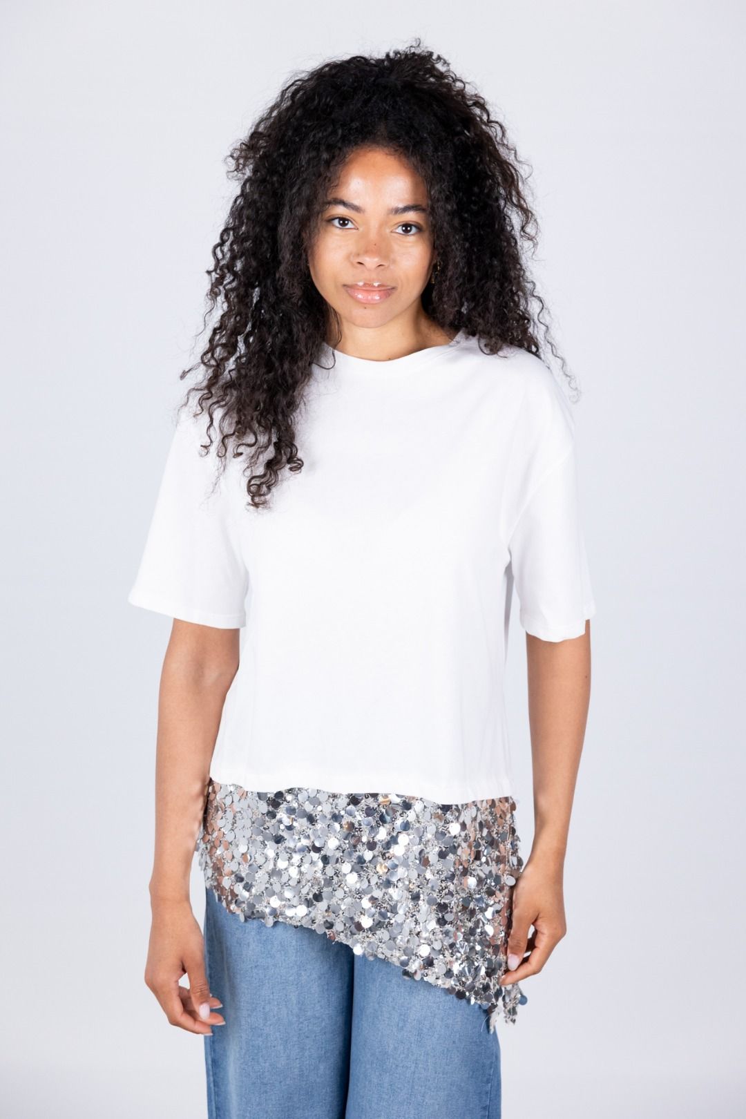 Tensione In - T-shirt paillettes