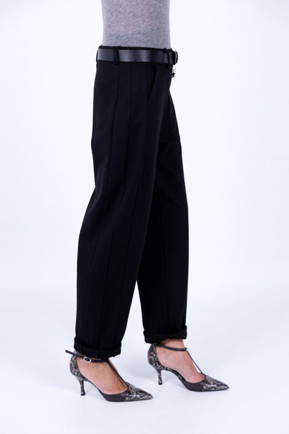 Susy Mix - Pantalone ovetto in punto Milano