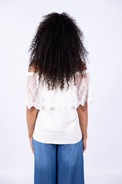 Philia Loft - T-shirt con pizzo