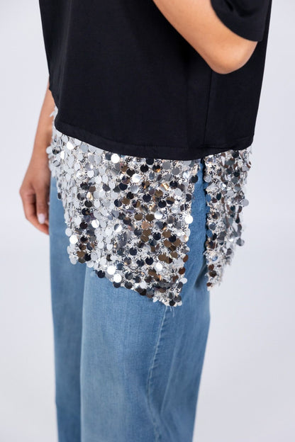 Tensione In - T-shirt paillettes