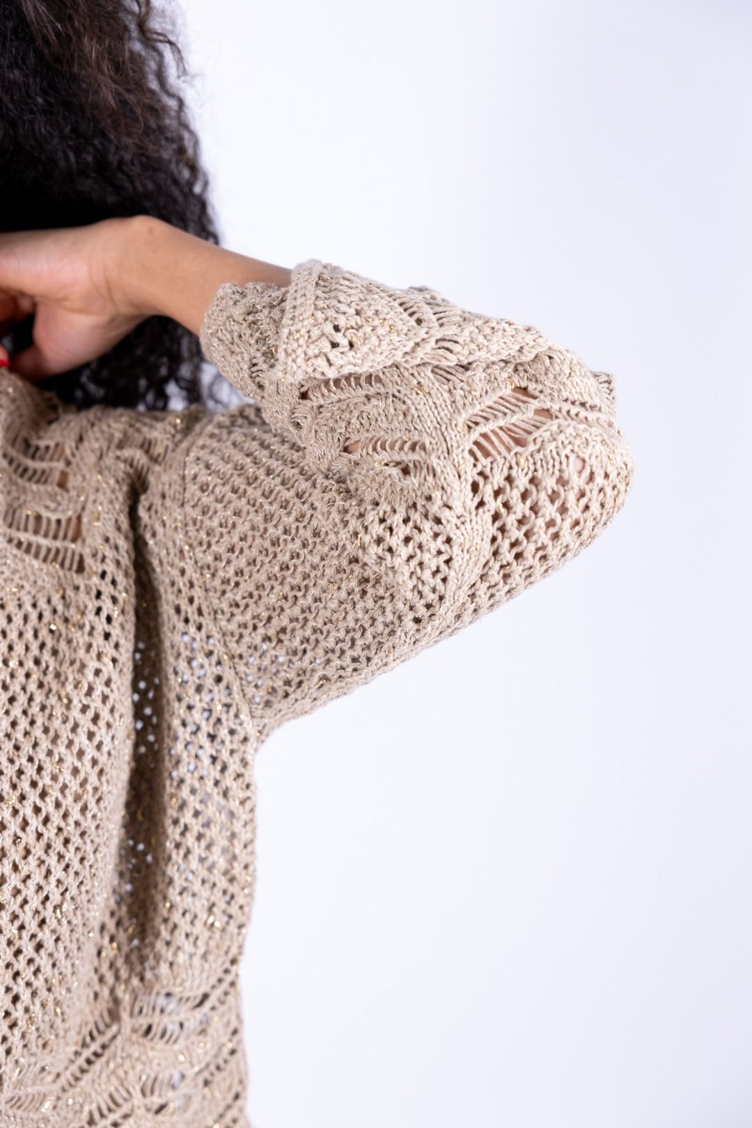 Emme - Maglia rete lurex