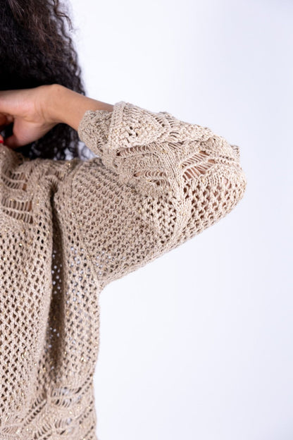 Emme - Maglia rete lurex