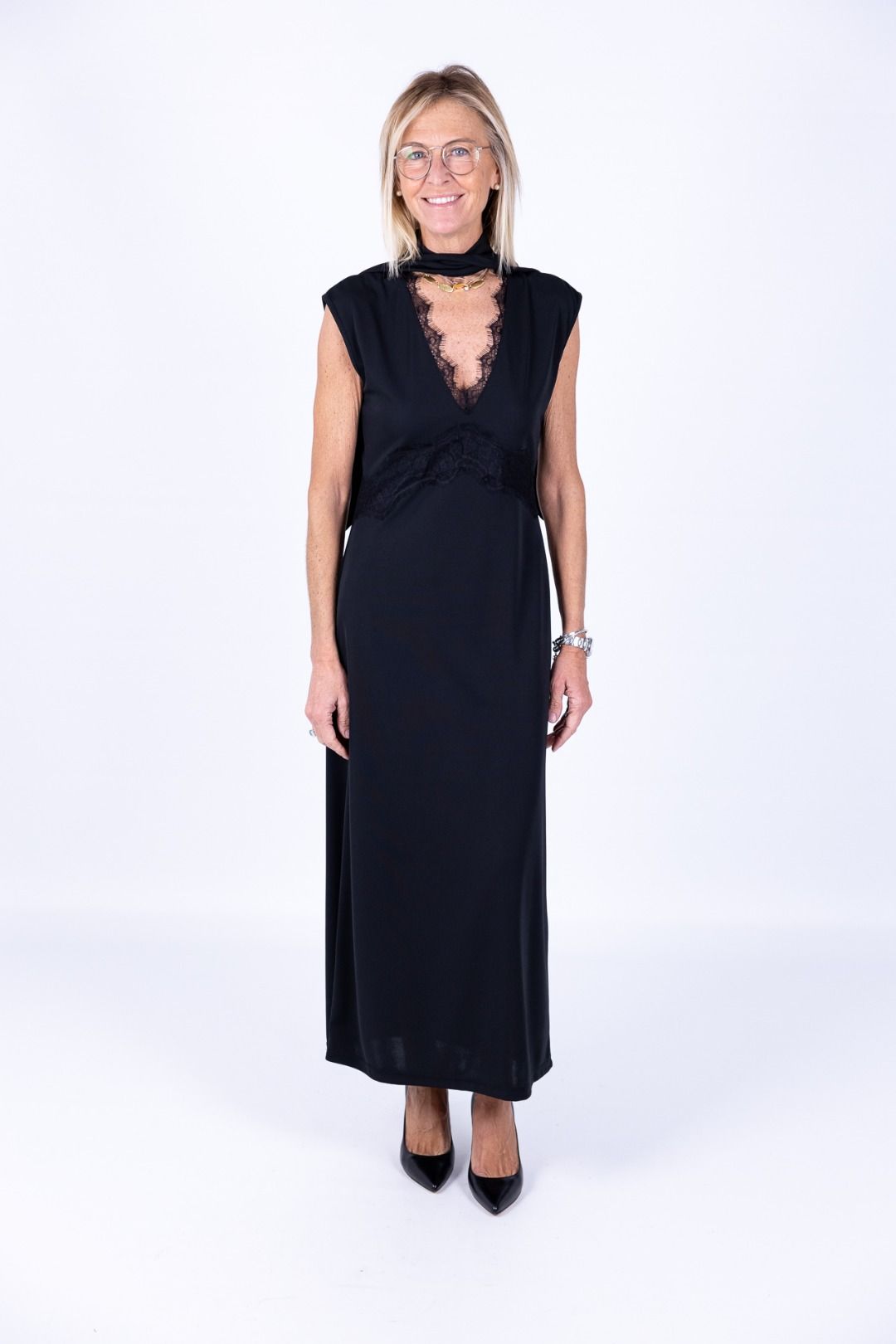 Susy Mix - Abito con pizzo