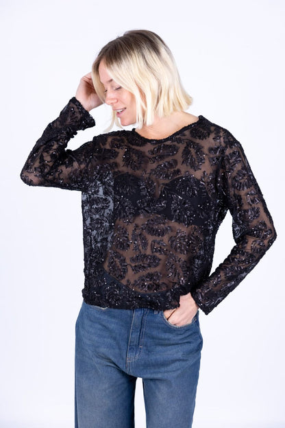 Tensione in - Maglia ricamo