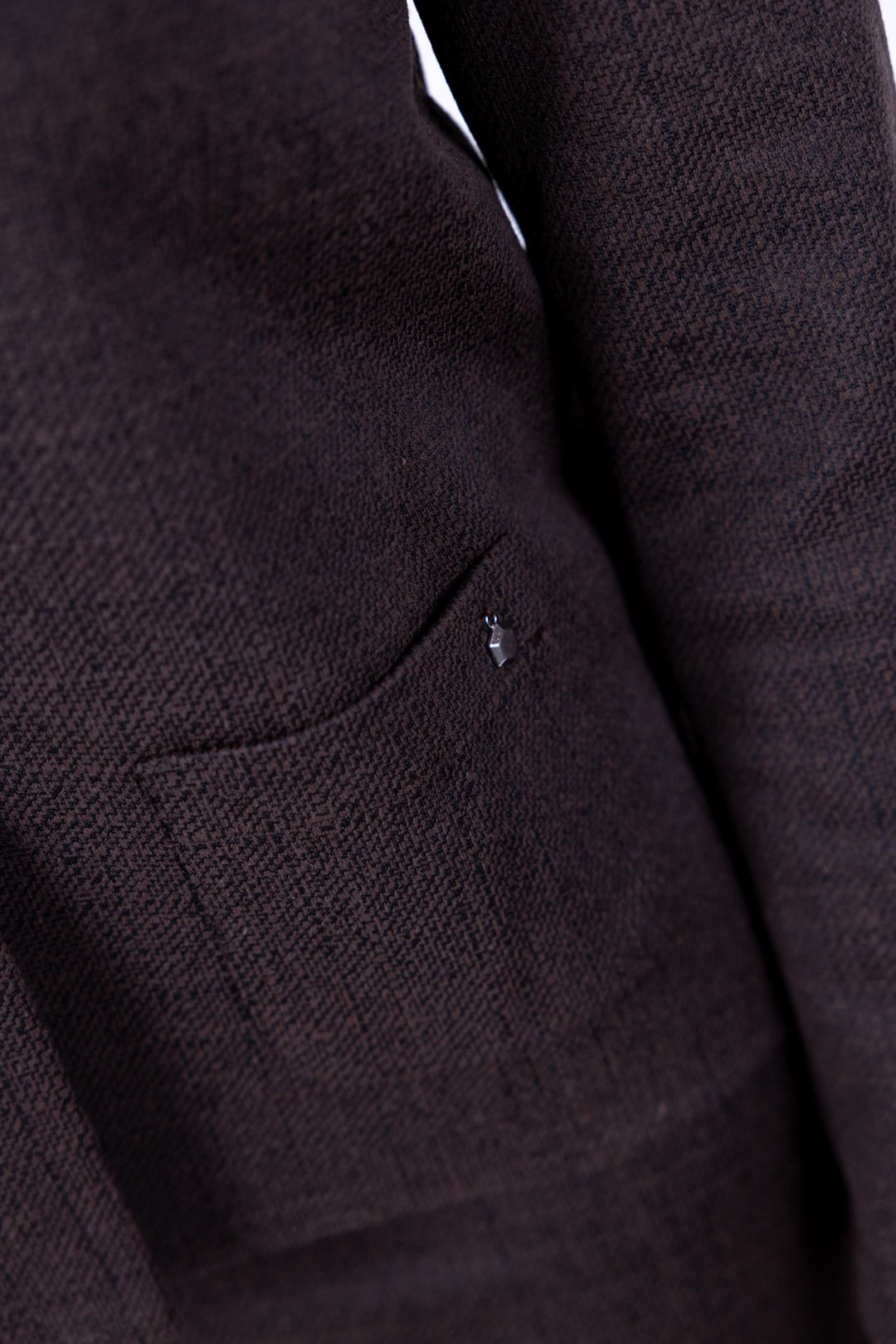 Ragno - Blazer corto Eco Jacquard