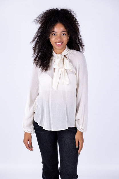 Susy Mix - Camicia con fiocco