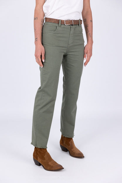 Tensione in - Pantalone con frange