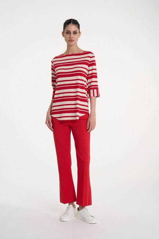 Ragno - T-shirt manica 3/4 riga
