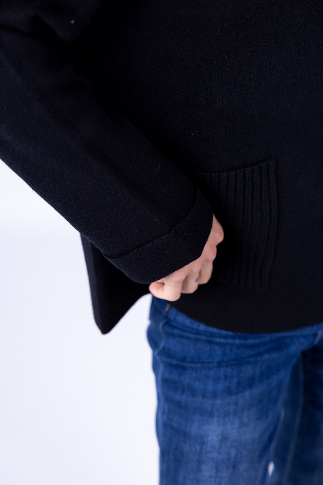 Decima Domus - Maglia collo alto con tasche