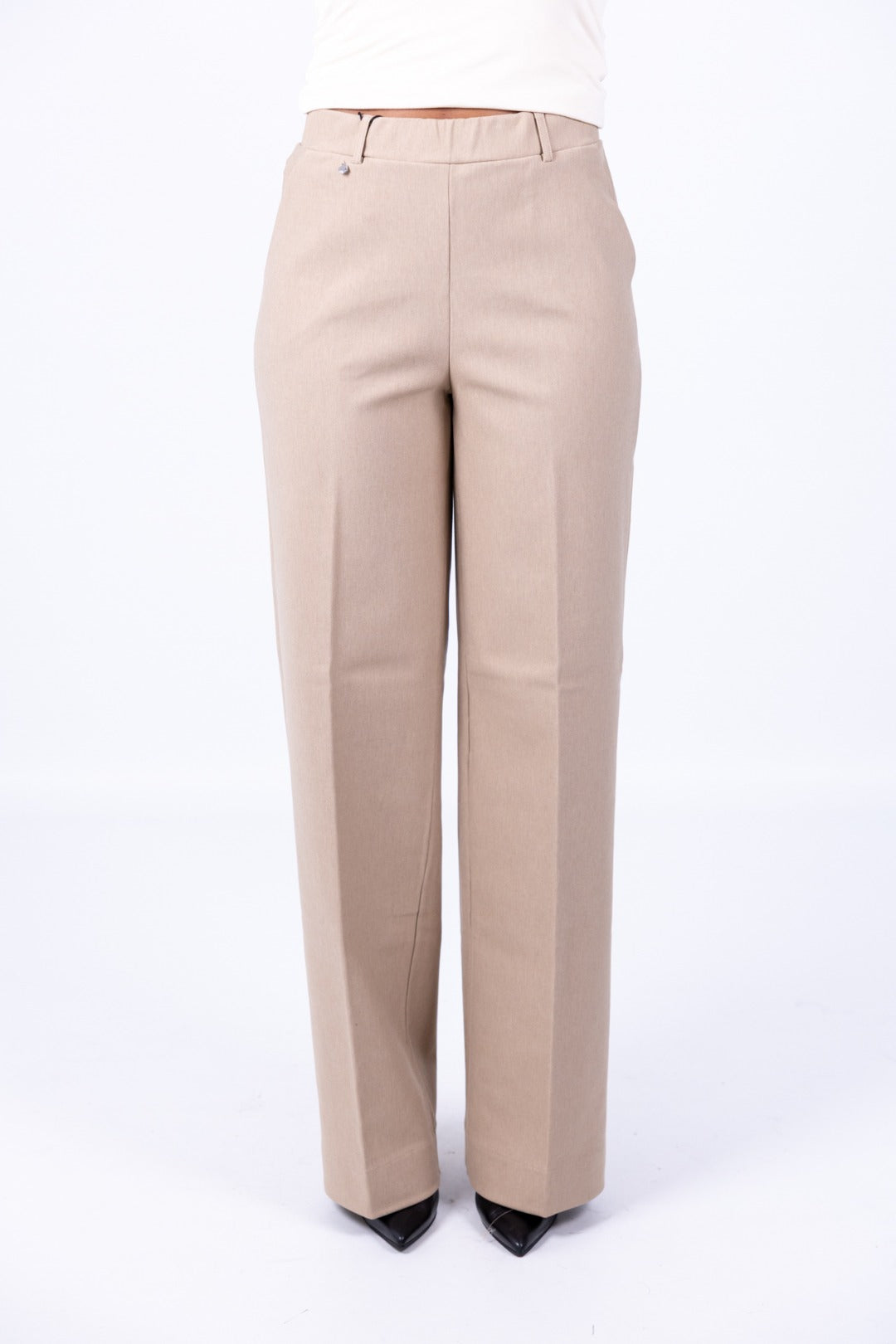 Ragno - Pantalone palazzo con tasche