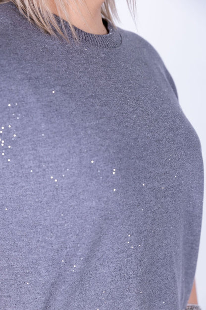 Susy Star - Maglia manica 3/4 con punti luce