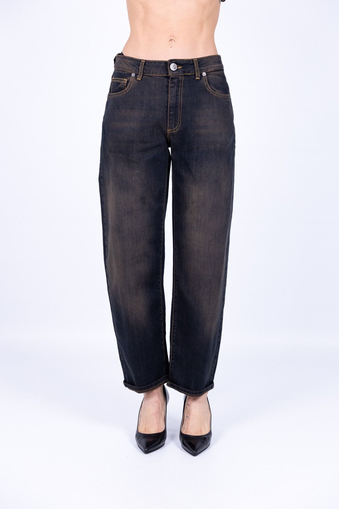 A&V Trade - Jeans Mina bronzo