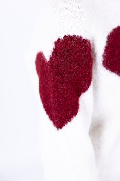 Susy Mix - Maglia con cuori